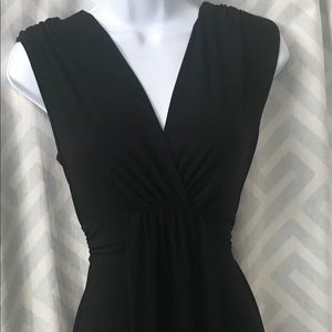 Black casual dress